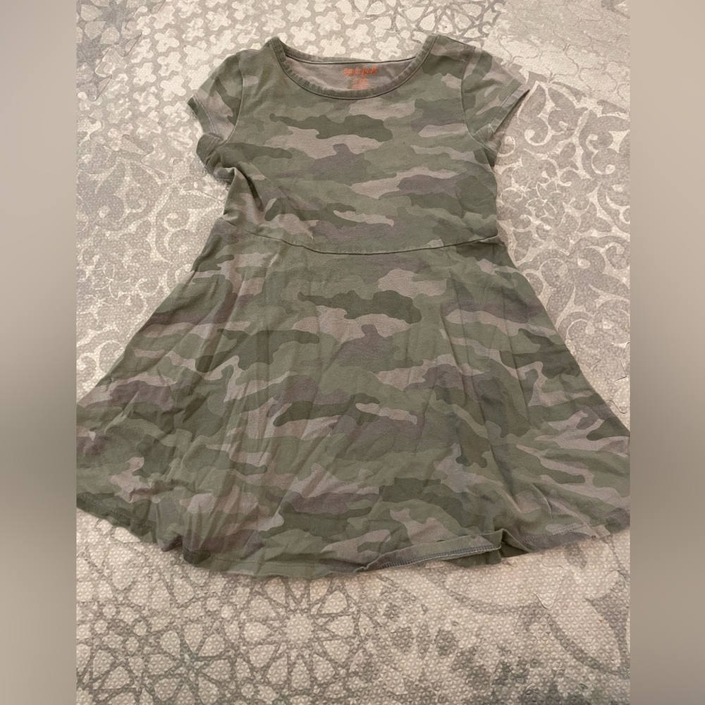 Cat and Jack - girls Camo print dress - 4/5T